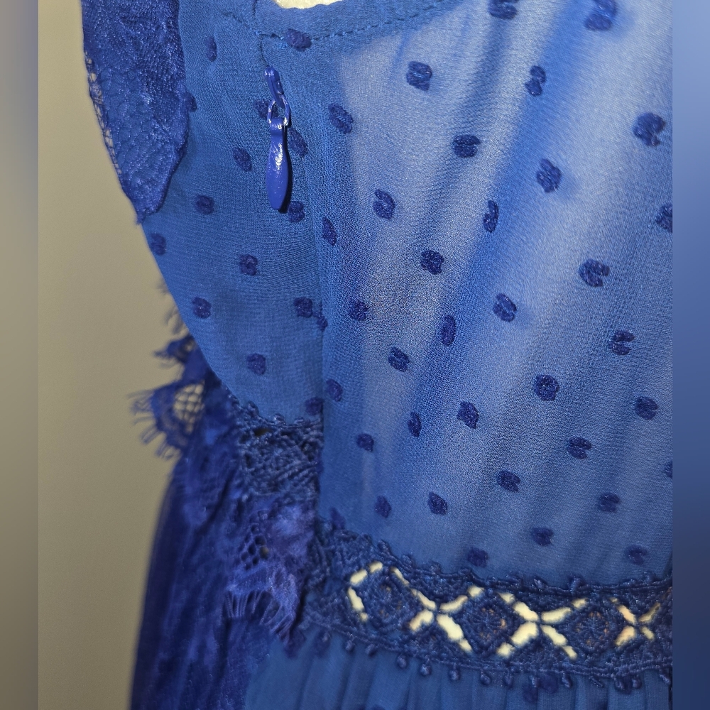 Anthropologie NWT Foxiedox Lace Midi Dress Women's Size Small - Picture 3 of 12